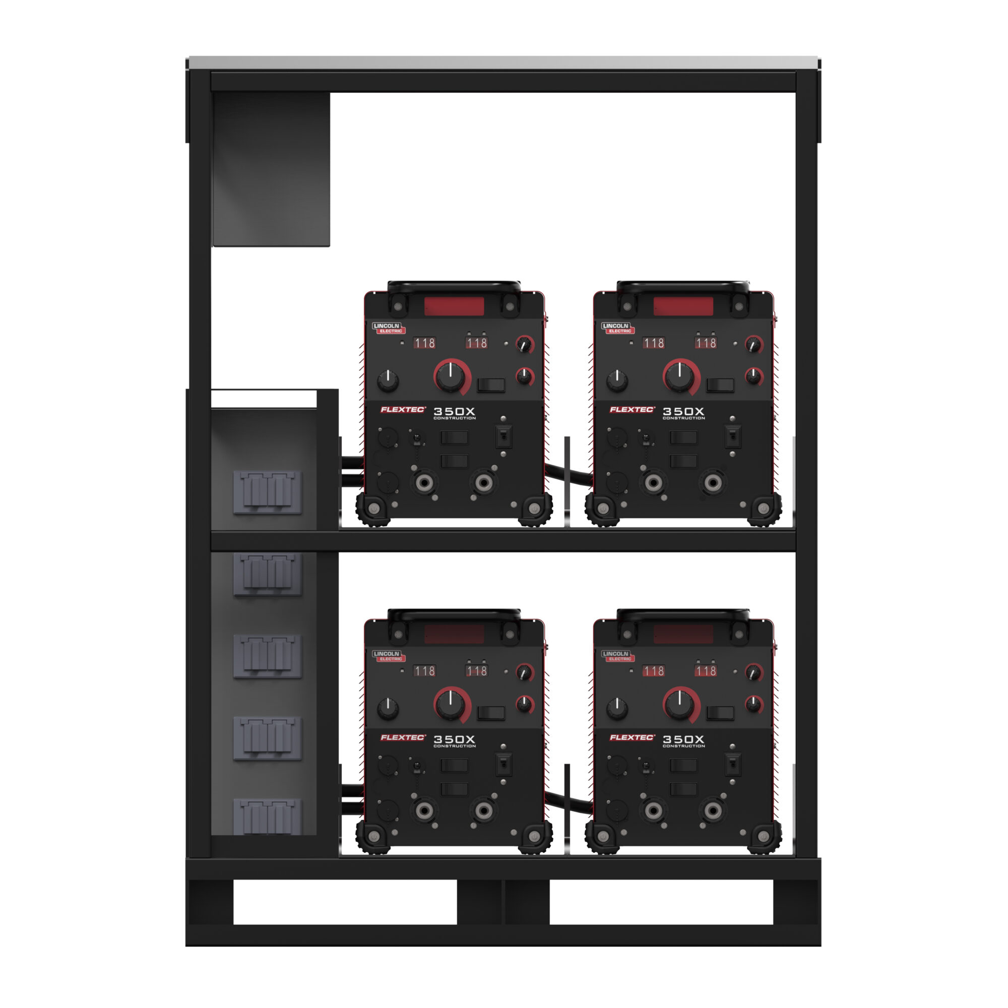 Welding Racks Rack Pack™ Welding Rack with 15 kVA Power Distribution – Universal ...