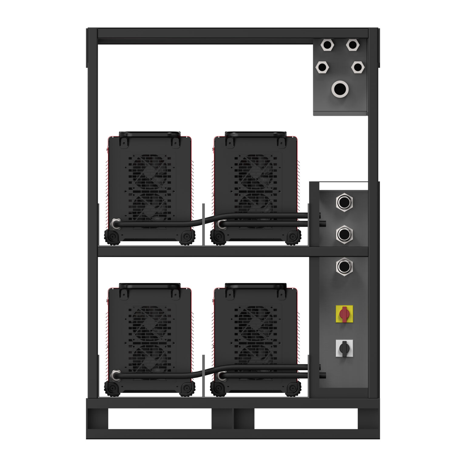 Welding Racks Rack Pack™ Welding Rack with 15 kVA Power Distribution – Universal ...